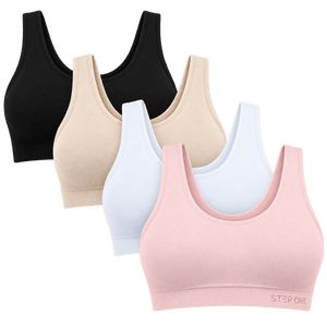 Women's SmoothFit Padded Bra 4 Pack - The Mix