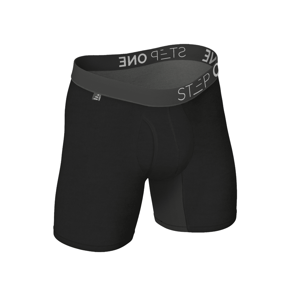 Boxer Brief Fly - Black Currants | Step One Underwear
