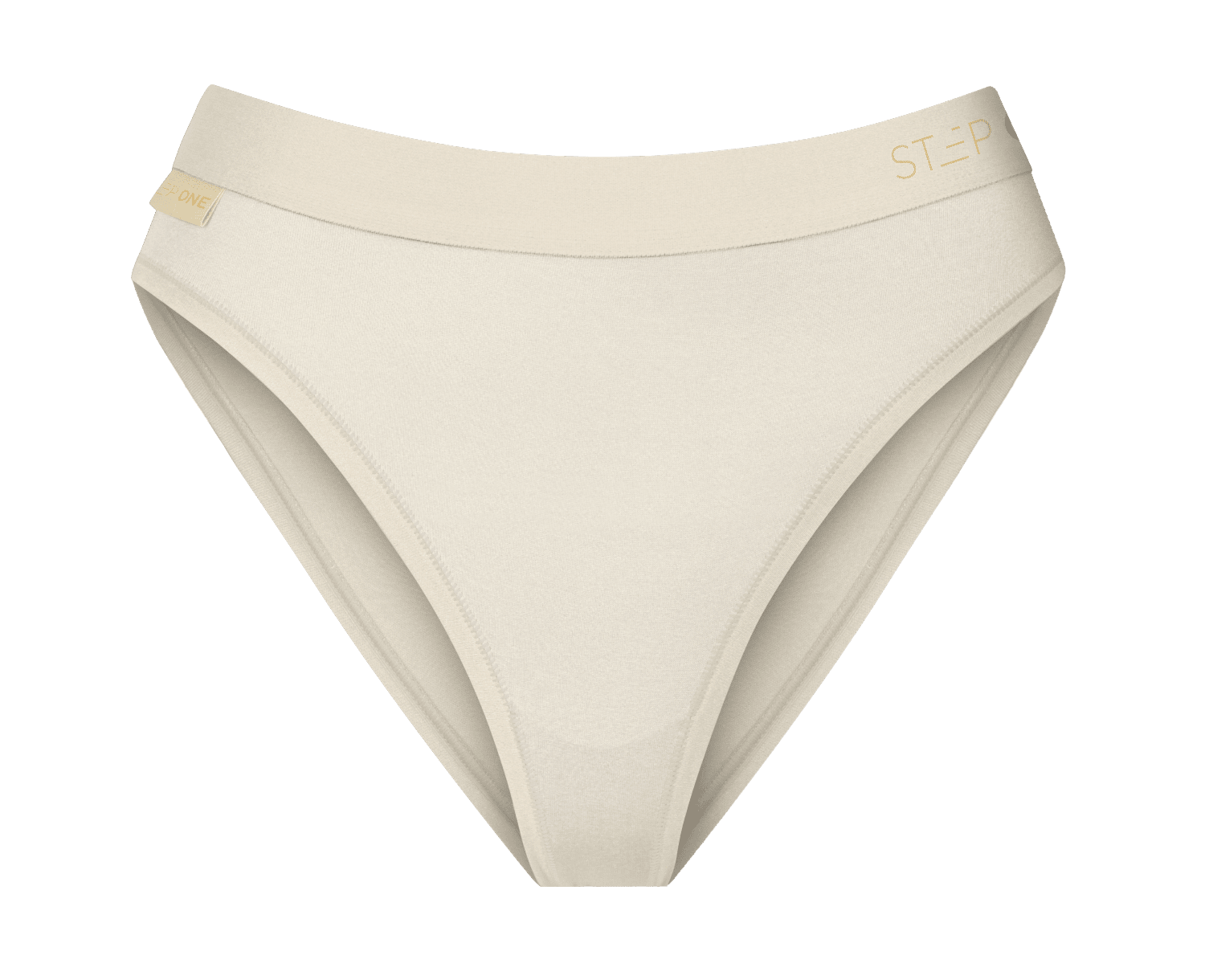 Stylish Paper Sticker On White Background Womens Panties Royalty